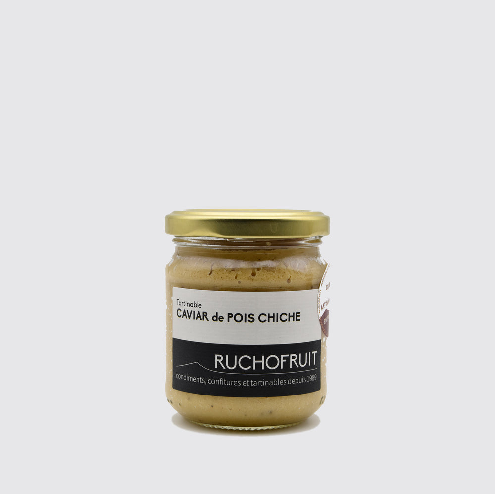 Chickpea caviar