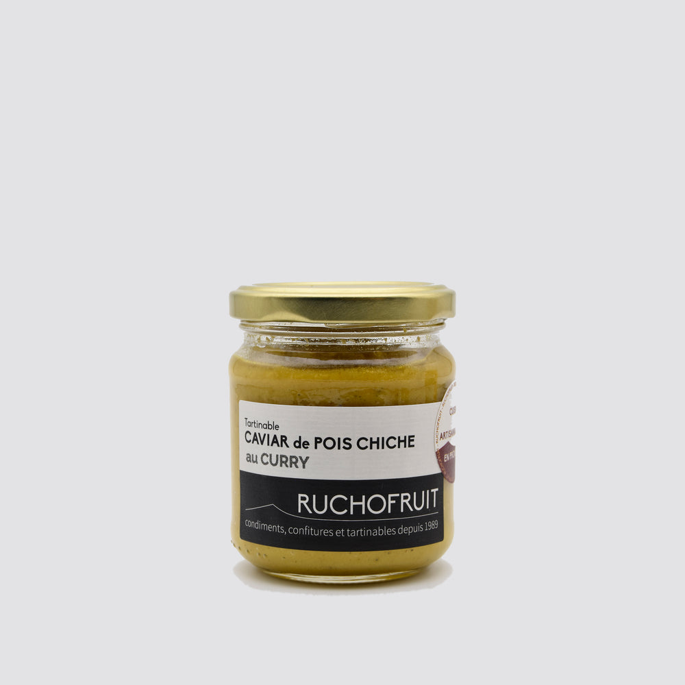 Caviar de Pois-chiche au Curry